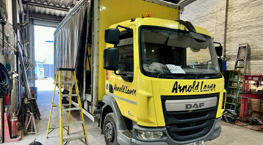HGV curtain side repair