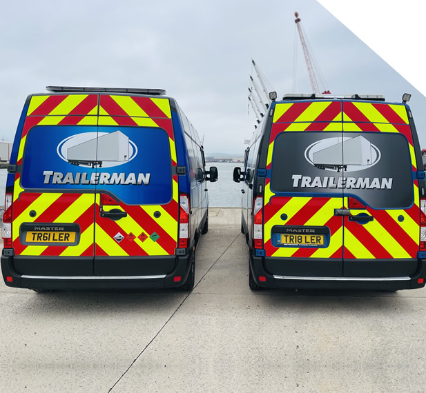 our vans for emergency repairs